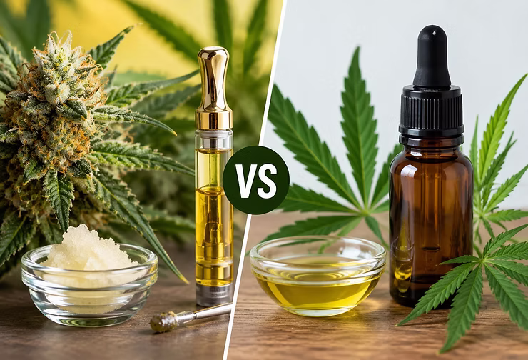 THCA vs. CBD: How to Compare Cannabinoids, Effects, and Product Quality